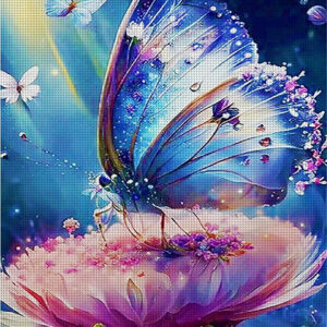 Blue Fantasy Butterfly