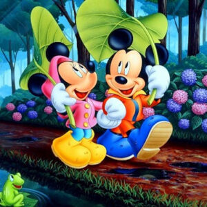 Mickey & Minnie In Spring