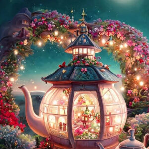 Flower Teapot House