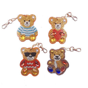 Bear Keychain Set