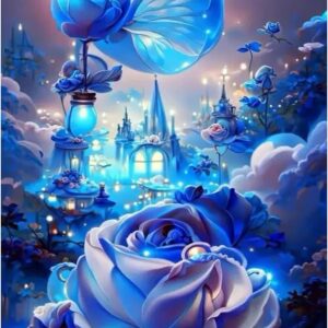 Fantasy Blue Roses