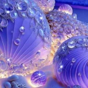 Fantasy Purple Glow Shells