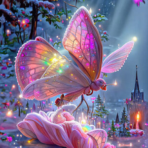 Fantasy Pink Butterfly