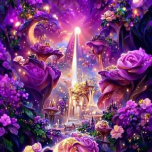 Fantasy Purple Roses