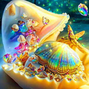 Fantasy Yellow Seashell