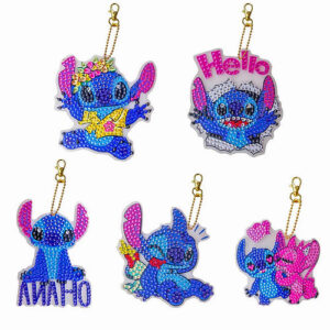 Stitch Keychain Set