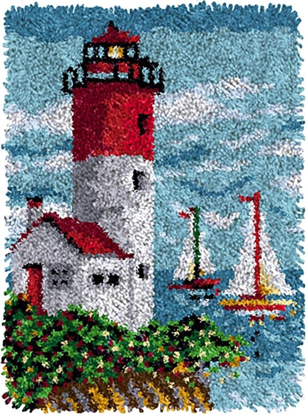 Lighthouse & Sailboats