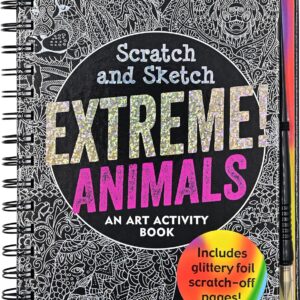 Animals Scratch & Sketch Book