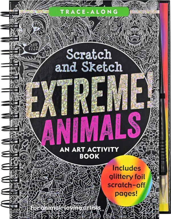 Animals Scratch & Sketch Book