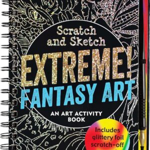 Fantasy Art Scratch & Sketch Book