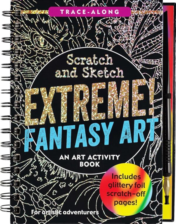 Fantasy Art Scratch & Sketch Book