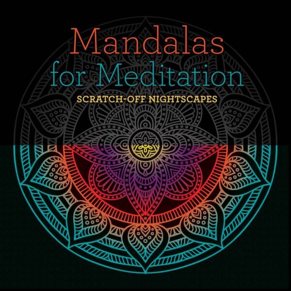 Mandalas Scratch Art Book