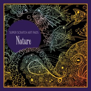 Nature Scratch Art Book