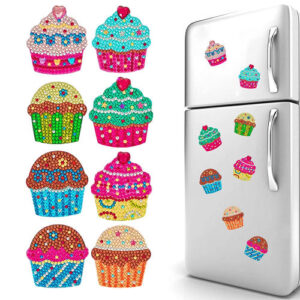 Cupcake Magnets