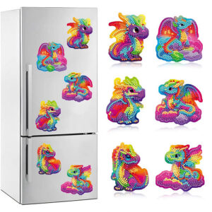 Rainbow Dragon Magnets