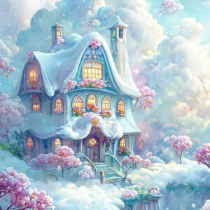 White Fantasy Cottage