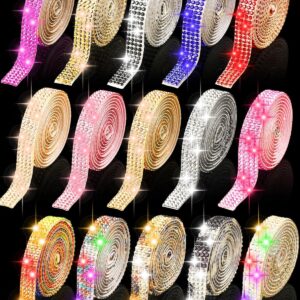 Colored Crystal Rhinestone Washi Tape Set