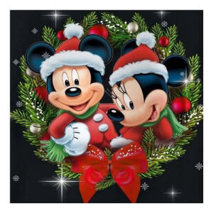 Mickey & Minnie Wreath